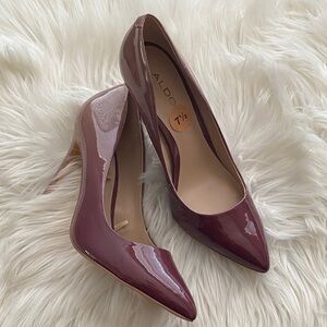 Aldo Glossy ombré Heels